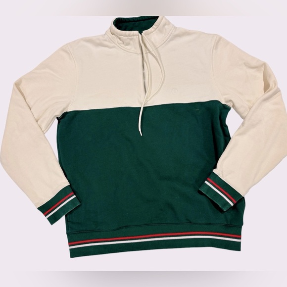 Stussy Other - Vintage Stussy Drawcord Mock Neck Sweatshirt Mens XL